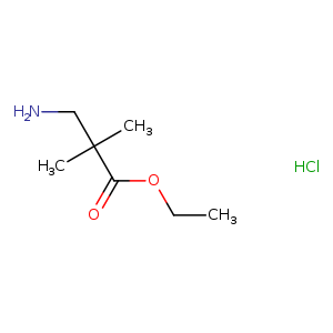 Ethyl 3-amino-2,2-dimethylpropanoate hydrochloride