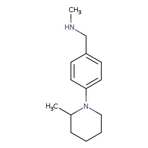 N-Methyl-n-[4-(2-methylpiperidin-1-yl)benzyl]amine