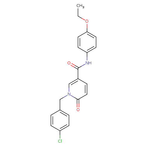 1-[(4-chlorophenyl)methyl]-N-(4-ethoxyphenyl)-6-oxo-1,6-dihydropyridine-3-carboxamide