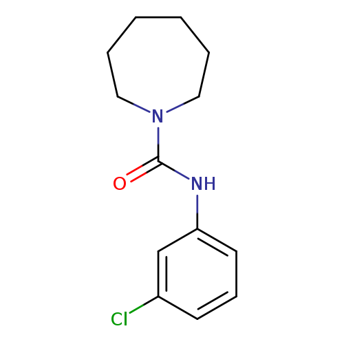 N-(3-chlorophenyl)-1-azepanecarboxamide