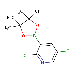 2,5-Dichloro-3-(4,4,5,5-tetramethyl-1,3,2-dioxaborolan-2-yl)pyridine