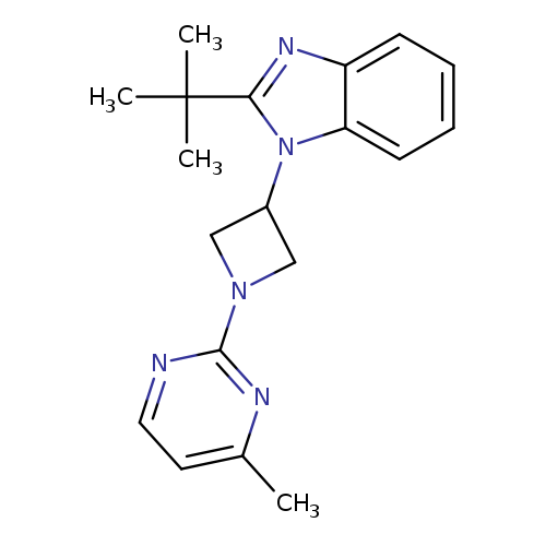 2-tert-butyl-1-[1-(4-methylpyrimidin-2-yl)azetidin-3-yl]-1H-1,3-benzodiazole