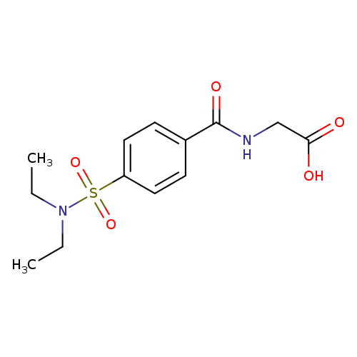 (4-DIETHYLSULFAMOYL-BENZOYLAMINO)-ACETIC ACID