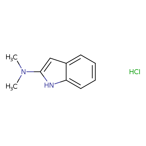 N,N-dimethyl-1H-indol-2-amine hydrochloride