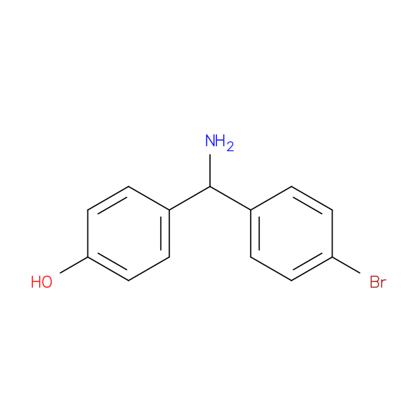 1-(4-Bromophenyl)-1-(4-hydroxyphenyl)methylamine