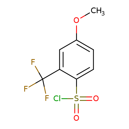 Benzenesulfonyl chloride, 4-methoxy-2-(trifluoromethyl)-
