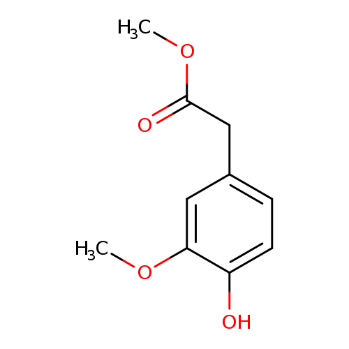 Benzeneacetic acid, 4-hydroxy-3-methoxy-, methyl ester