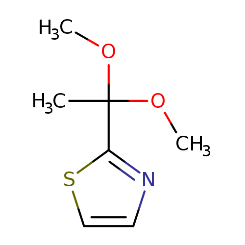 2-(1,1-Dimethoxyethyl)thiazole