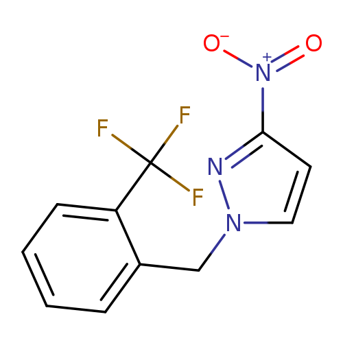 3-nitro-1-{[2-(trifluoromethyl)phenyl]methyl}-1H-pyrazole