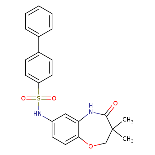 N-(3,3-dimethyl-4-oxo-2,3,4,5-tetrahydro-1,5-benzoxazepin-7-yl)-[1,1'-biphenyl]-4-sulfonamide