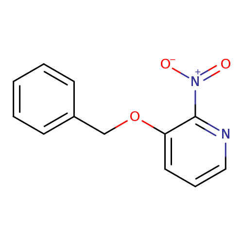 Pyridine, 2-nitro-3-(phenylmethoxy)-