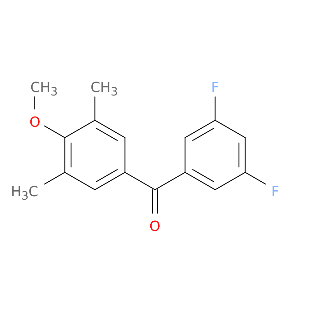 3,5-Difluoro-3',5'-dimethyl-4'-methoxybenzophenone