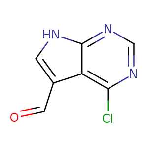 4-Chloro-7H-pyrrolo[2,3-d]pyrimidine-5-carbaldehyde