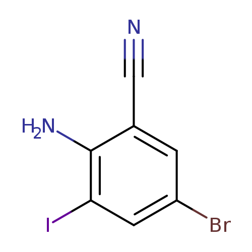 2-Amino-5-bromo-3-iodobenzonitrile