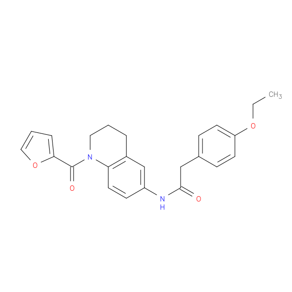 2-(4-ethoxyphenyl)-N-[1-(furan-2-carbonyl)-1,2,3,4-tetrahydroquinolin-6-yl]acetamide