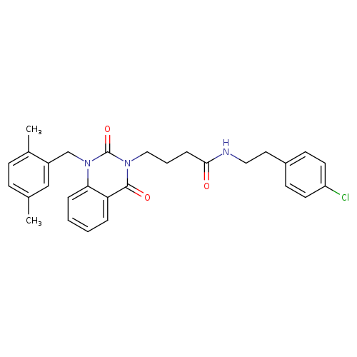 N-[2-(4-chlorophenyl)ethyl]-4-{1-[(2,5-dimethylphenyl)methyl]-2,4-dioxo-1,2,3,4-tetrahydroquinazolin-3-yl}butanamide