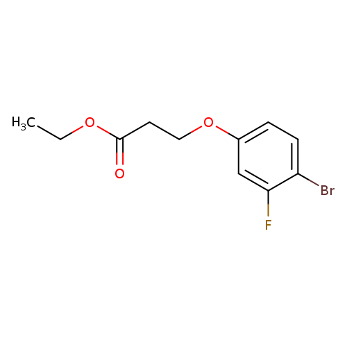 Ethyl 3-(4-bromo-3-fluorophenoxy)propanoate