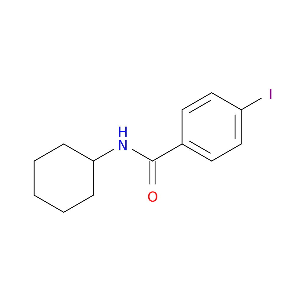 N-Cyclohexyl-4-iodobenzamide
