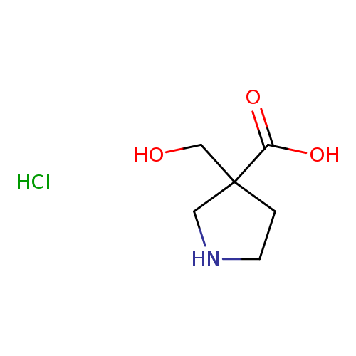 3-(hydroxymethyl)pyrrolidine-3-carboxylicacidhydrochloride