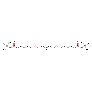 NH-bis(PEG2-t-butyl ester)