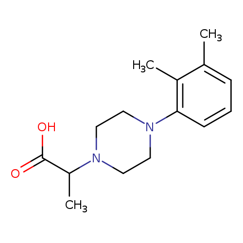 2-[4-(2,3-dimethylphenyl)piperazin-1-yl]propanoic acid