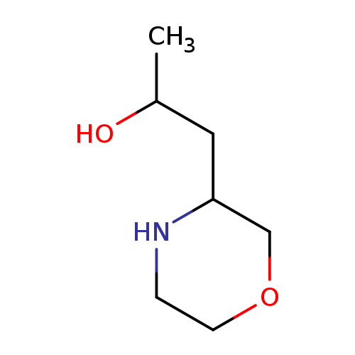 1-(morpholin-3-yl)propan-2-ol