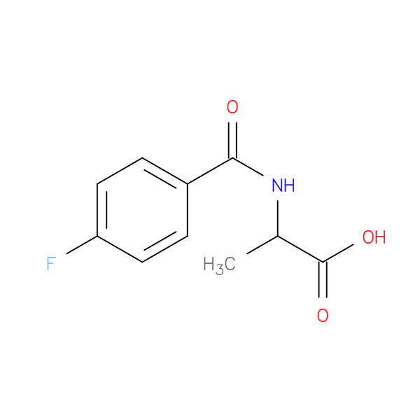 2-(4-Fluorobenzamido)Propanoic Acid