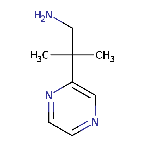 2-methyl-2-(pyrazin-2-yl)propan-1-amine