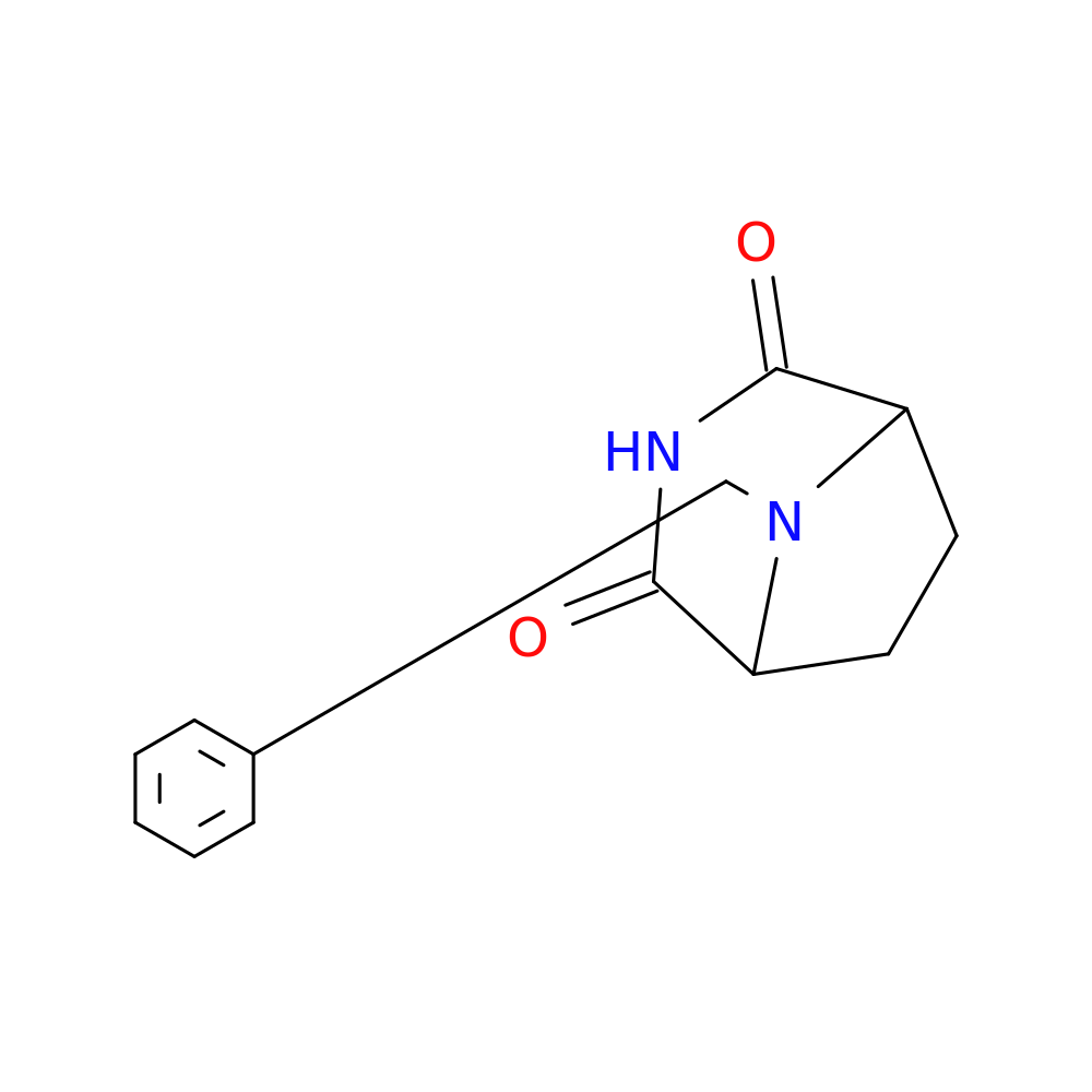 8-benzyl-3,8-diazabicyclo[3.2.1]octane-2,4-dione