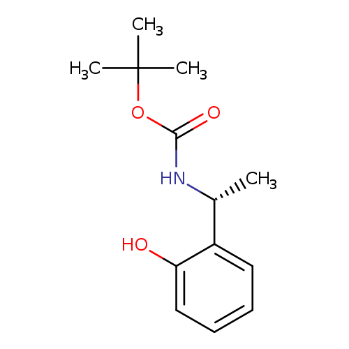 tert-butyl N-[(1R)-1-(2-hydroxyphenyl)ethyl]carbamate