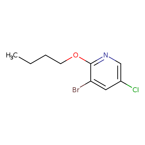 3-bromo-2-butoxy-5-chloropyridine