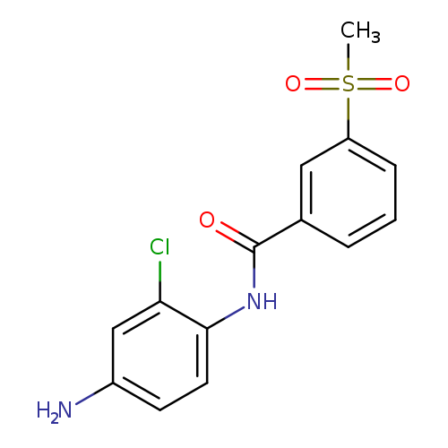 N-(4-amino-2-chlorophenyl)-3-methanesulfonylbenzamide