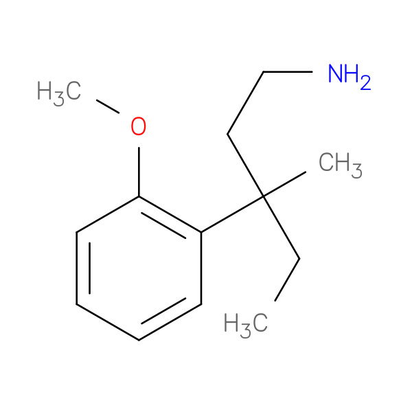 3-(2-Methoxyphenyl)-3-methylpentan-1-amine