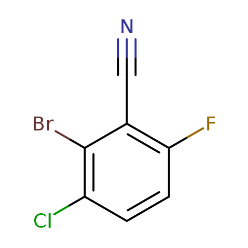 2-Bromo-3-chloro-6-fluorobenzonitrile