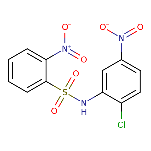 N-{2-chloro-5-nitrophenyl}-2-nitrobenzenesulfonamide