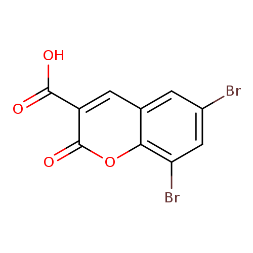 6,8-dibromo-2-oxo-2H-chromene-3-carboxylic acid