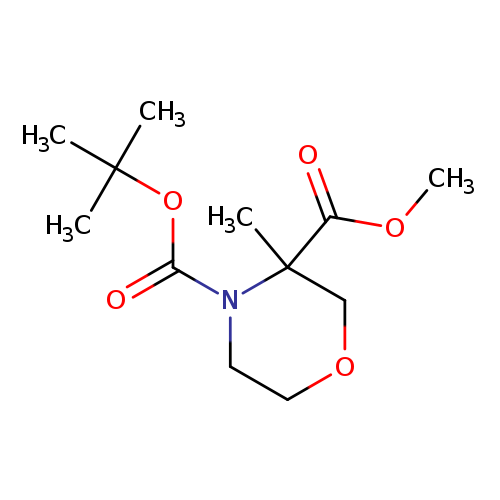 Methyl n-boc-3-methylmorpholine-3-carboxylate