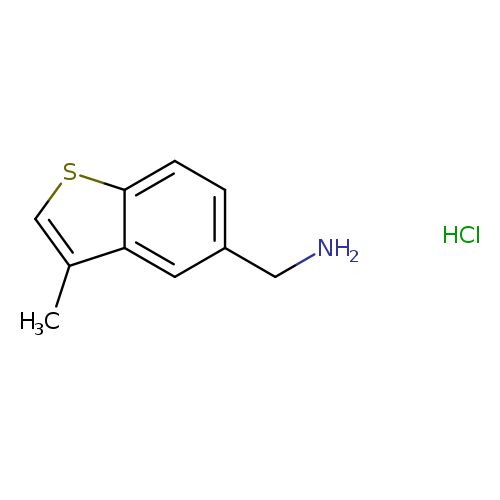 1-(3-methyl-1-benzothiophen-5-yl)methanaminehydrochloride