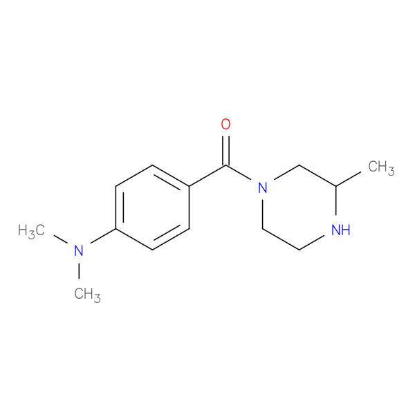 N,N-dimethyl-4-(3-methylpiperazine-1-carbonyl)aniline