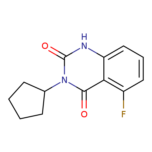 3-Cyclopentyl-5-fluoro-1H-quinazoline-2,4-dione