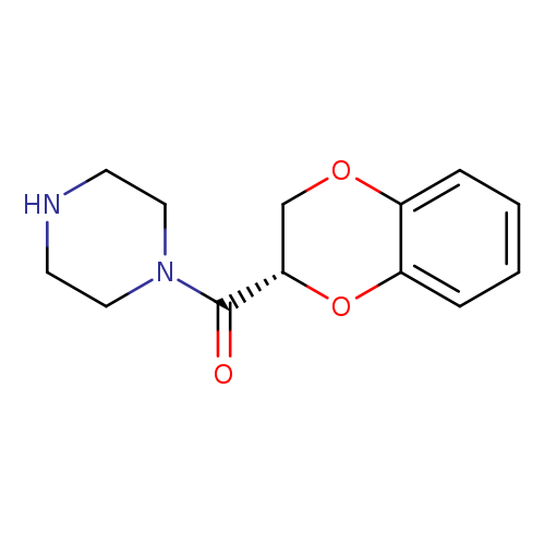 (S)-1,4-Benzodioxan-2-carboxypiperazine