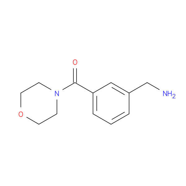 [3-(morpholine-4-carbonyl)phenyl]methanamine