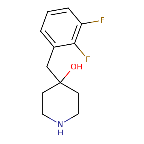 4-[(2,3-difluorophenyl)methyl]piperidin-4-ol
