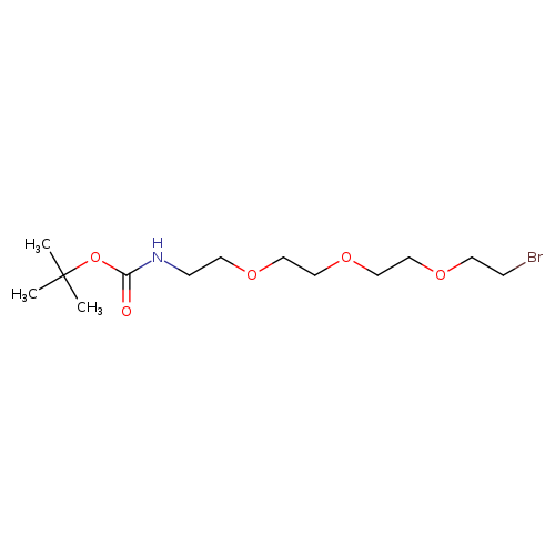 1-Boc-amino-3,6,9-trioxaundecanyl-11-bromide