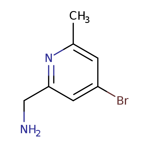 (4-Bromo-6-methylpyridin-2-yl)methanamine
