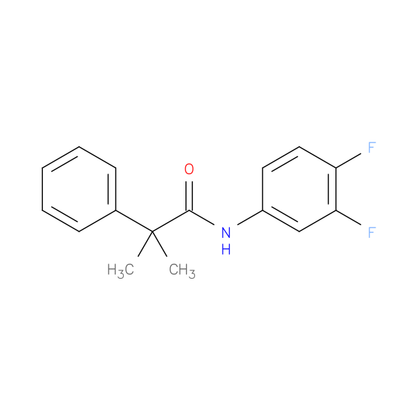 N-(3,4-difluorophenyl)-2-methyl-2-phenylpropanamide
