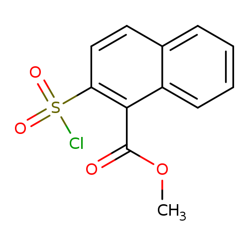 methyl2-(chlorosulfonyl)naphthalene-1-carboxylate