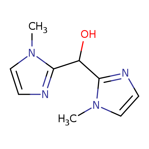 1H-Imidazole-2-methanol, 1-methyl-a-(1-methyl-1H-imidazol-2-yl)-