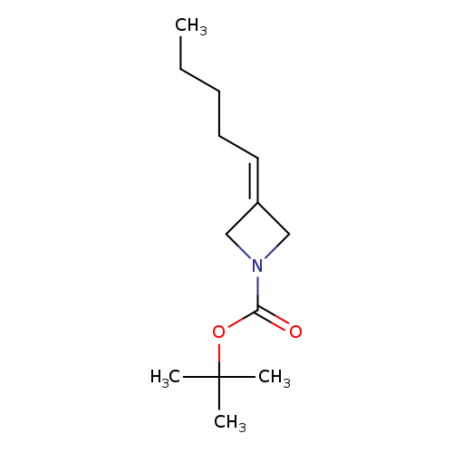 tert-butyl 3-pentylideneazetidine-1-carboxylate