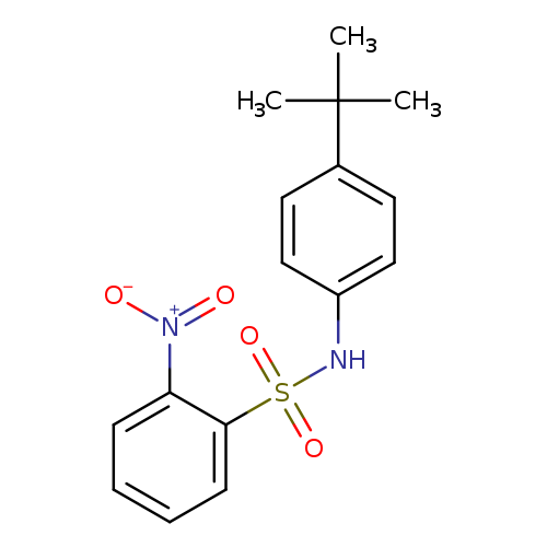 N-(4-tert-butylphenyl)-2-nitrobenzene-1-sulfonamide
